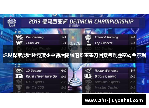 深度探索澳洲杯竞技水平背后隐藏的多重实力因素与制胜密码全景观